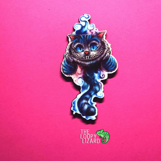 Cheshire Cat (Live Action) Pin Badge/ Magnet - Alice in Wonderland