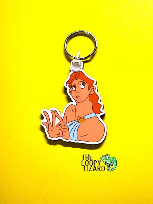 Young Hercules Keyring