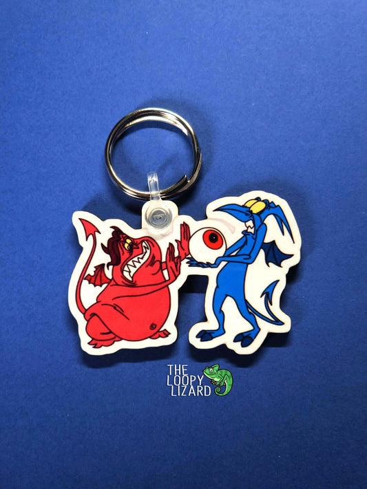 Pain and Panic Keyring - Hercules