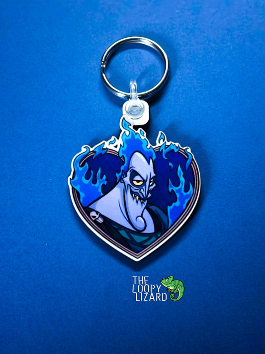 Hades Heart Keyring - Hercules