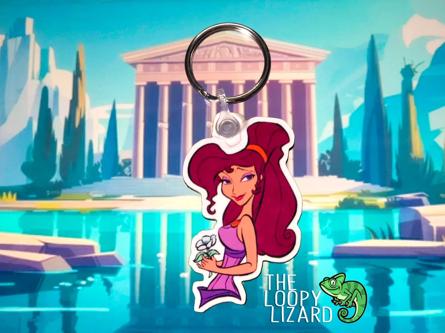 Megara Keyring - Hercules