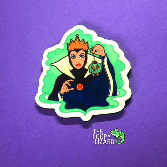 Evil Queen Pin Badge/ Magnet - Snow White