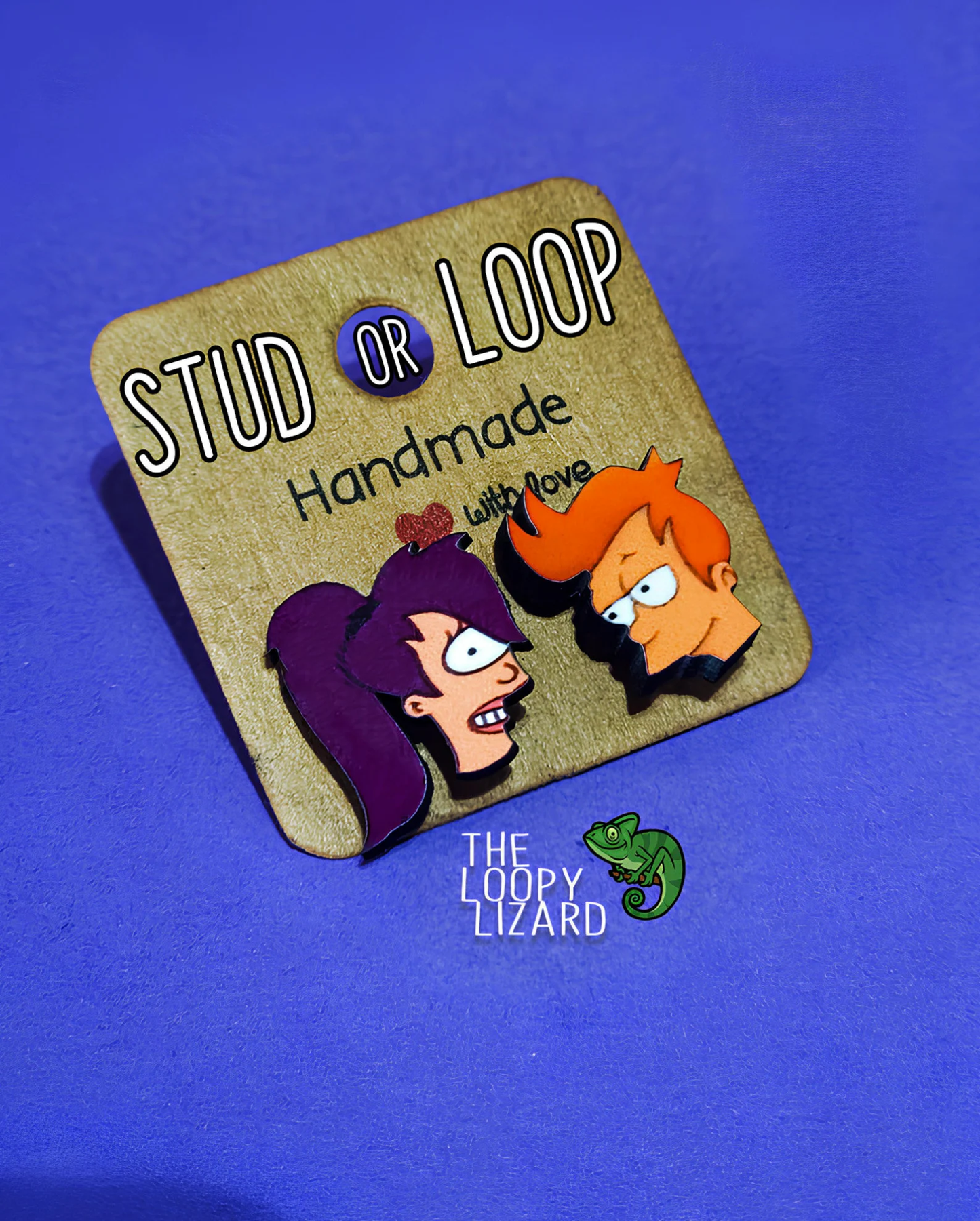 Leela and Fry - Futurama