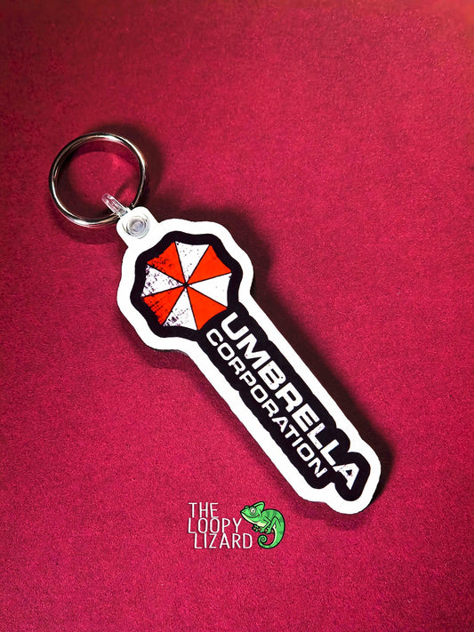 Umbrella Corporation Key Keyring - Resident Evil
