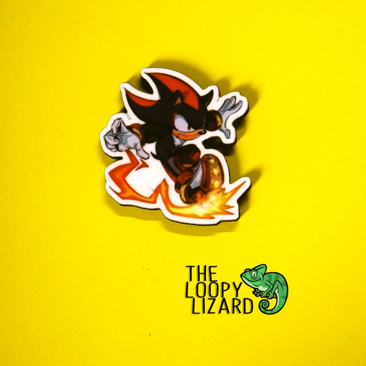 Shadow Pin Badge/ Magnet - Sonic the Hedgehog