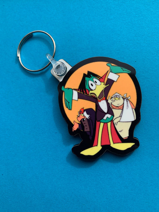 Count Duckula Keyring
