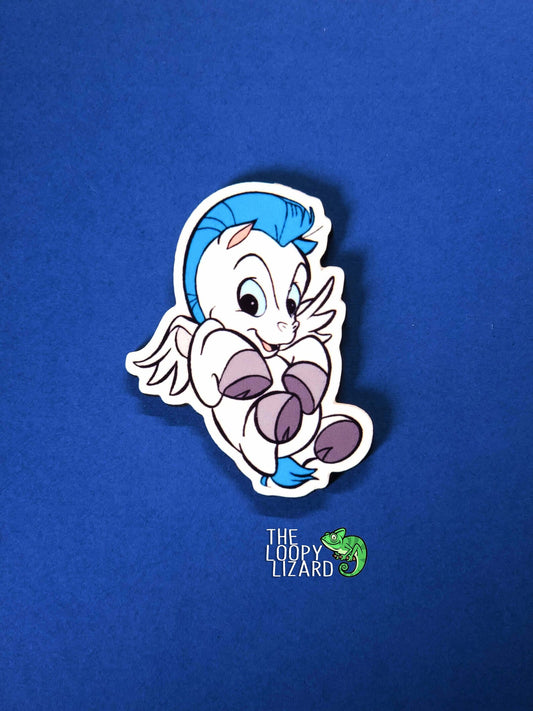 Pegasus Pin Badge/ Magnet - Hercules