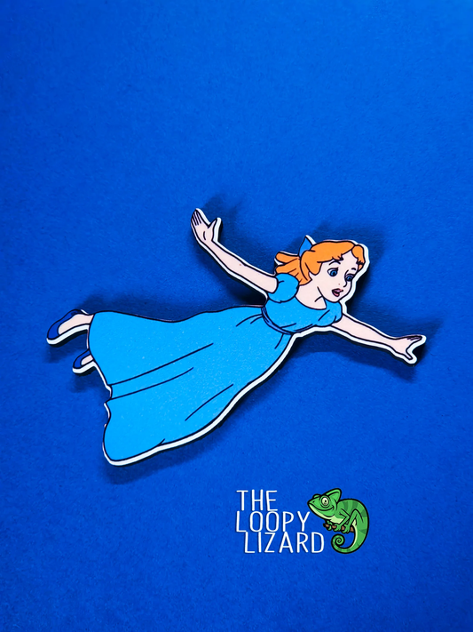 Wendy Pin Badge/ Magnet - Peter Pan