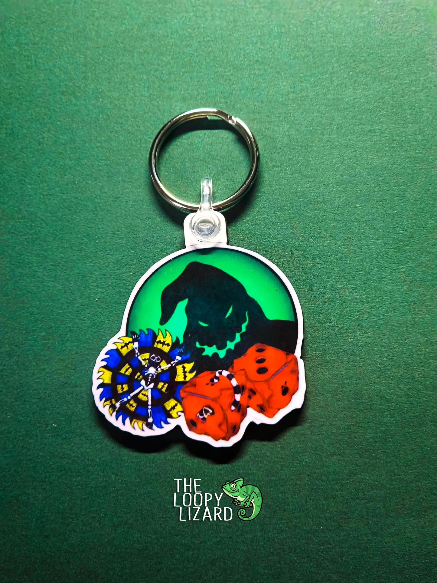 Oogie Boogie Gamble Keyring - The Nightmare Before Christmas