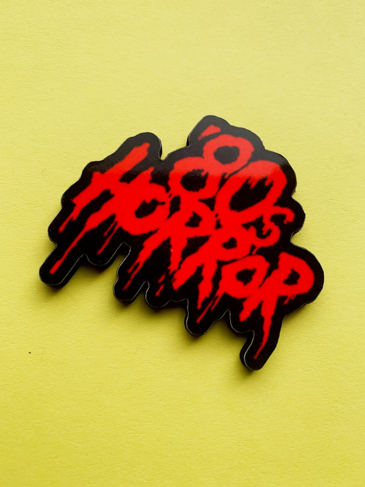 80's Horror Pin Badge/ Magnet