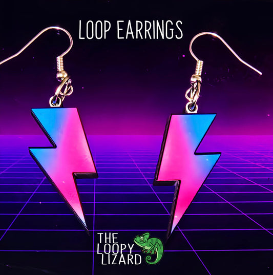80's Style Lightning Bolt