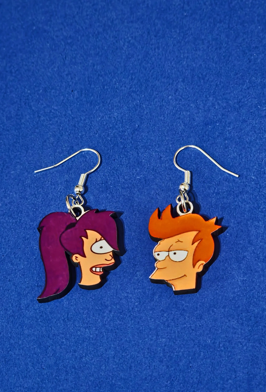 Leela and Fry - Futurama