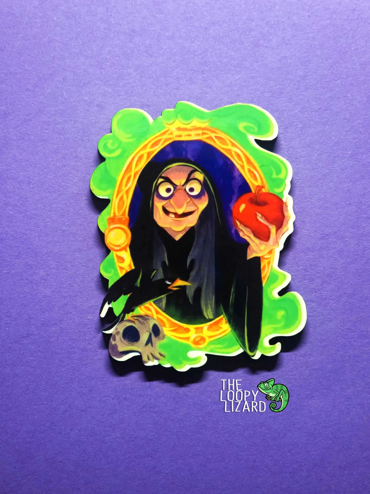 Evil Queen (Old Hag) Pin Badge/ Magnet - Snow White