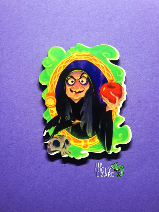 Evil Queen (Old Hag) Pin Badge/ Magnet - Snow White