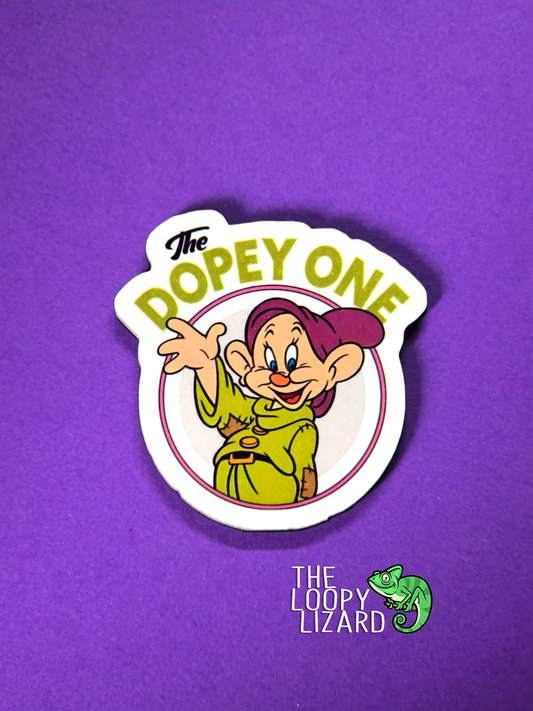 The Dopey One Pin Badge/ Magnet - Snow White