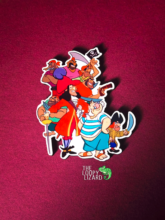 Pirate Crew Pin Badge/ Magnet - Peter Pan