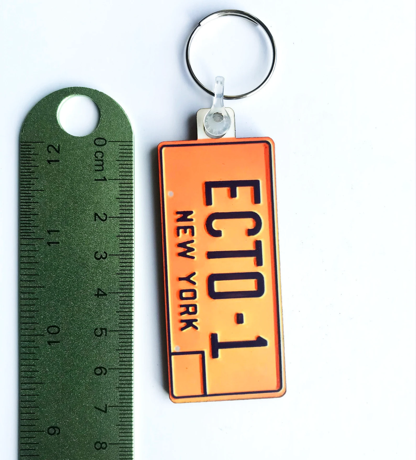 Ecto 1, New York (License Plate) Keyring - Ghostbusters