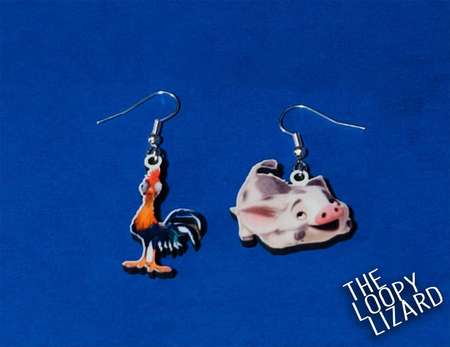 Hei Hei and Pua - Moana